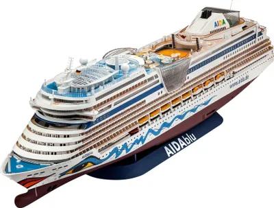 Productafbeelding van Revell AIDA, model van een passagiersschip, bouwpakket, schaal 1:400, AIDA, uniseks, kunststof