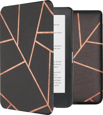 Productafbeelding van imoshion Design Slim Hard Case Bookcase voor de Kobo Clara HD - Black Graphic