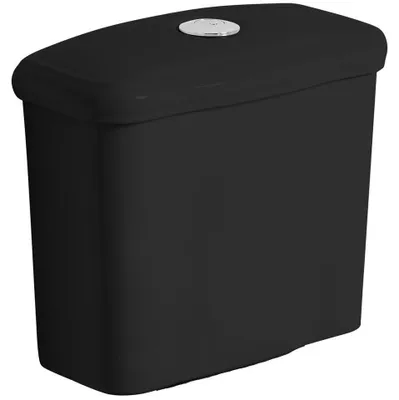Produktbild von Kerasan RETRO Spülkasten zum Kombi-WC, schwarz matt
