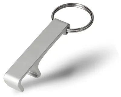 Produktbild von Flaschenöffner 'Smartopener' - Kapselheber aus Aluminium - robuster Bierflaschenöffner für Bierliebhaber - silber