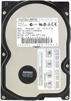 Obrázek produktu pro FUJITSU MPD3064AT p/n:CA05177-B99300UW 6,4GB ATA 5400RPM 3,5''