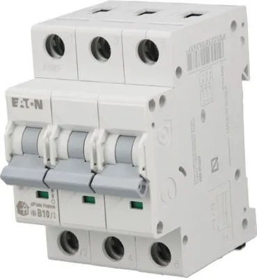 Immagine prodotto di Interruttore automatico di sovracorrente 3P B 10A 6kA AC xPole Home HN-B10/3 194879 Eaton