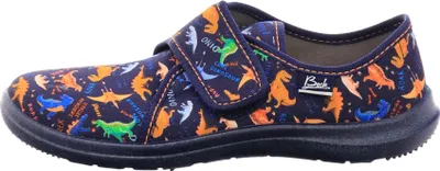 Produktbild von Beck Hausschuhe Dinos Uni 353332363432 Blau 28 EU