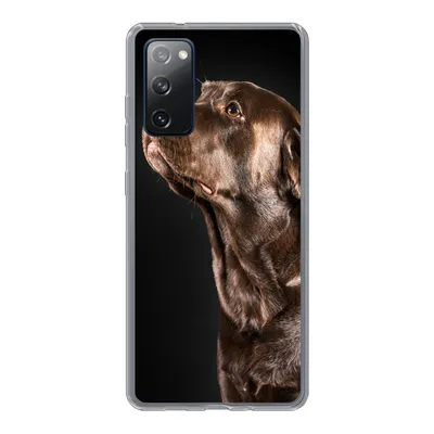 Produktbild von MuchoWow® Handyhülle Schutzhülle Hülle für Samsung Galaxy S20 FE Hund - Braun - Porträt Silikon Softcase Handy Hülle - Abdeckung