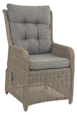 Produktbild von Verstellbarer Gartenstuhl Dublin | Sweet Brown | Rattan | 2er Set