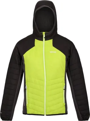Obrázek produktu pro Regatta - Pánská softshellová bunda "Trutton" s kapucí RG8035 (L) (Kiwi green/black)