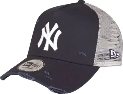 Produktbild von New Era Adjustable Trucker Cap - DISTRESSED New York Yankees