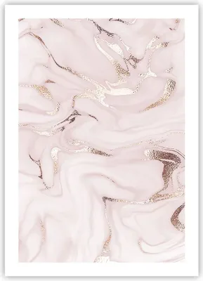 Produktbild von Poster - Poster ohne Rahmen - Rosa Marmor verschüttet - 50x70 cm - Wand Bild - Wanddeko - Wandbilder - Kunstposter - Wandposter - Bilder - Kunstdruck - Wanddekoration - Wandbild - P2XPA50x70-4799
