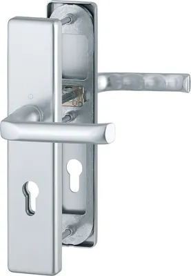 Produktbild von Hoppe Schutz-Drückergarnitur London 61G / 2221 / 2220 / 113 ES1 SK2 PZ Vierkant 8mm - 3671900