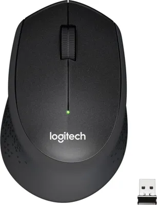 Zdjęcie produktu dla Logitech M330 SILENT PLUS, Po prawej stronie, Mechaniczny, RF Wireless, 1000 DPI, Czarny
