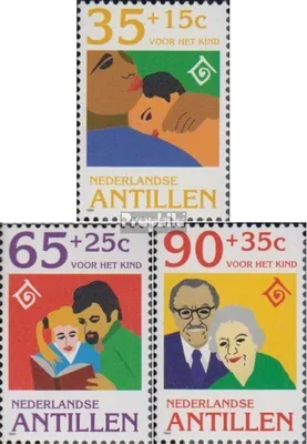 Produktbild von Briefmarken Niederländische Antillen 1994 Mi 818-820 (kompl.Ausg.) postfrisch Familie