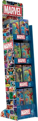 Produktbild von Anzeige marvel retro 48 Einheiten 5 Modelle hasbro Ventilatoren
