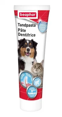Produktbild von Beaphar Zahnpasta für Hunde und Katzen 100g