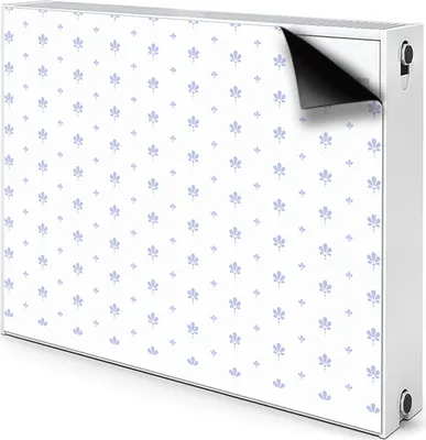 Produktbild von Magnet Radiator Magnet Mat Heizkörperverkleidung Heizkörper-Abdeckung Heizung 100x60 cm  - Blumenmuster