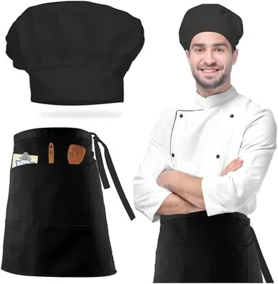 Produktbild von Kochschürze und Kochmütze-Set für die Küche