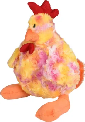 Produktbild von Flamingo Hundespielzeug Lorio Huhn Plüsch gelb, Größe: S