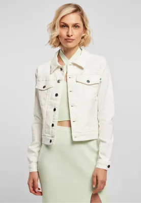 Zdjęcie produktu dla Urban Classics Ladies - Organic Denim Jacke offwhite - S