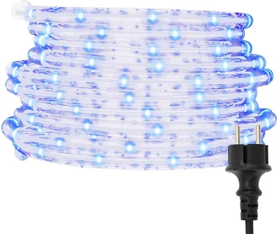 Zdjęcie produktu dla vidaXL Sznur świetlny z 2400 diodami LED biały zimny 100 m PVC