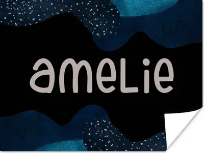 Produktbild von MuchoWow® Poster Amelie - Pastell - Mädchen 160x120 cm - Foto Plakat