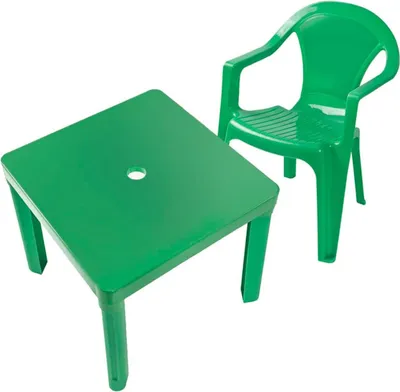 Produktbild von Kindertisch + Stuhl Plastik Afrika - 1 Stuhl