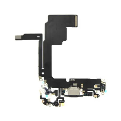 Image de Prise de charge pour iPhone 15 Pro Noir Titan Dock Connector Flex Remplacement