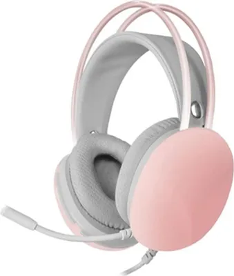 Produktbild von Mars Gaming MH-Glow, 360° Full Chroma RGB Flow Headset, Geräuschunterdrückendes Mikrofon, Ultralight, Memory-Foam, Windows/PS4/PS5/XBOX Series X|S/ONE/Mac/Switch/Switch 2/Smartphone/Tablet, Rose