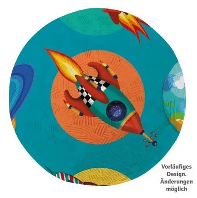 Produktbild von Kinderball TapirElla Raketen und Planeten 18cm