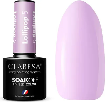 Produktbild von CLARESA Hybrid-Gel-Nagellack LOLLIPOP 5 -5g