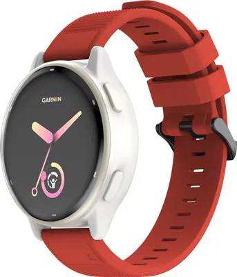 Obrázek produktu pro imoshion QuickFit® Silikonový řemínek - Garmin 22 mm konektor - Červený