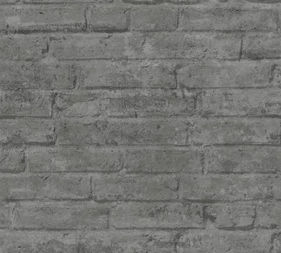 Produktbild von A.S. Création Steintapete Elements Tapete in Backstein Optik Vliestapete grau anthrazit 10,05 m x 0,53 m
