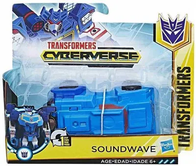 Produktbild von Transformers Cyberverse 1-Step Soundwave