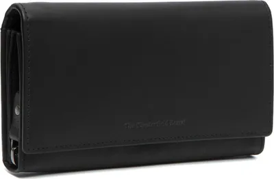 Produktbild von The Chesterfield Brand Leder Geldbörse Mirthe Flap Purse Black schwarz