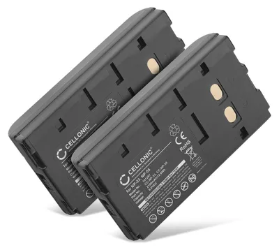 Image de CELLONIC 2x Batterie compatible avec Sony 10D, CCD-2006I, NP-33