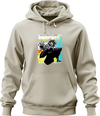 Immagine prodotto di Demon Slayer Obanai Iguro Schlange Hashira Anime Japan Y2K Streetwear Unisex Felpa con cappuccio Kapuzenpullover, Natur, XXL