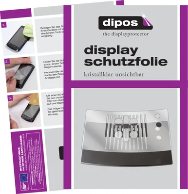 Produktbild von 2x Schutzfolie für NIVONA NICR 767 Tropfblech klar Displayschutzfolie Folie Display Schutz dipos