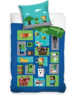 Obrázek produktu pro Dětské povlečení Minecraft Figure