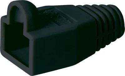 Produktbild von goobay RJ45 Knickschutz 10St          bk