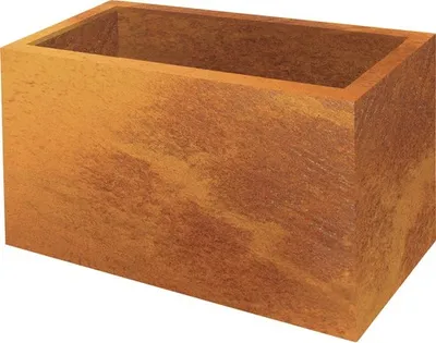 Produktbild von Pflanzkübel Palatino Lotte Corten-Stahl 60 x 40 x 50 cm rostfarben