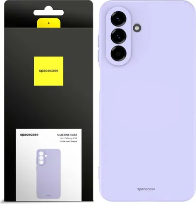 Image de SPACECASE Etui en Silicone pour Galaxy A56 Violet