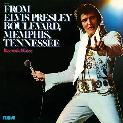 Produktbild von Elvis Presley - From Elvis Presley Boulevard Memphis (Limited Edition) (180g) (Orange Coloured) (LP)