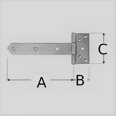 Produktbild von Domax Torband ZB 200 Schwarz 200mm für Tore