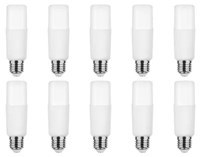 Productafbeelding van Modee LED Buislamp T26 E27 Mat - 11.1W 1055lm 6000K - Koudwit - Vervangt 75W - 10 stuks