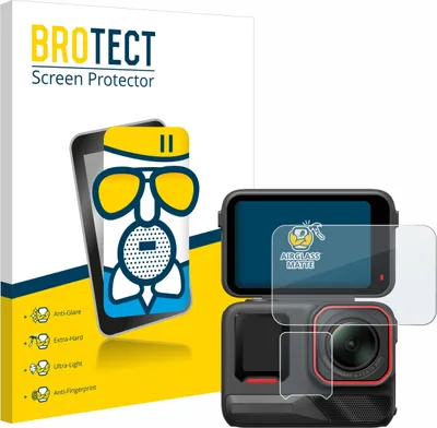 Produktbild von BROTECT Entspiegelungs Schutzglas für Insta360 Ace Pro 2 Schutzfolie Panzer Folie Glas Display Schutz matt