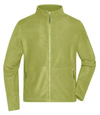 Produktbild von James and Nicholson - Fleecejacke für Herren LT2504 (XXL) (Limone)