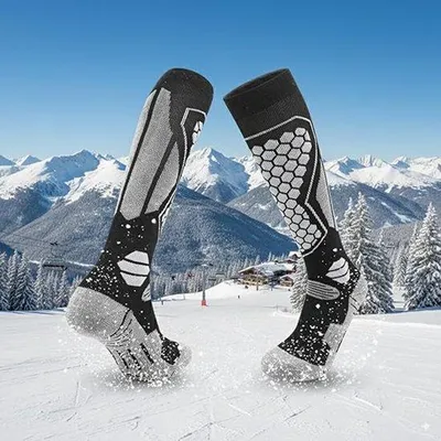 Produktbild von Professionelle Wanderschuhe - lange, warme, herren-/damenschuhe