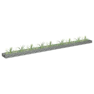 Immagine prodotto di Vidaxl Gabion -Pflanzer vermehrte 360x30x10 cm verzinkter Stahl
