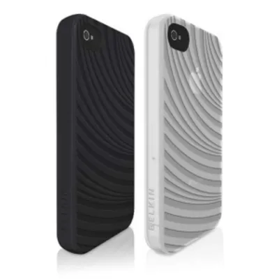 Produktbild von Belkin Essential 023 for iPhone, Cover, Apple, iPhone 4, Schwarz, Weiß