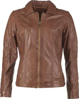 Produktbild von JCC Lederjacke 31024019 Damen darkbrown L