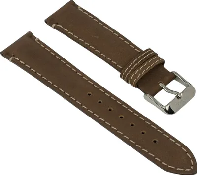 Produktbild von s.Oliver SO-2926-LQ | Uhrenarmband Leder braun 20mm 28973