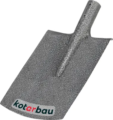 Image de KOTARBAU® Bêche robuste 290 x 190 mm Bêche de jardinier pour tige de 38 mm de diamètre Pelle en acier pour planter SANS BOUCHE